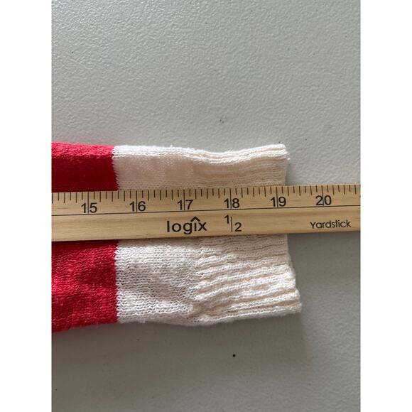 Talbots Women's Size Medium Striped Boat Neck Knit Pullover Light Weight Sweater - Picture 7 of 10